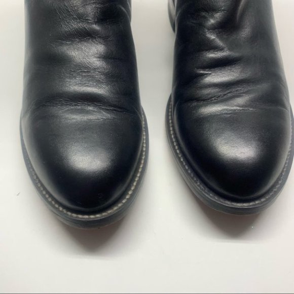 •- Justin Boots Jackson #3133 Black Leather Men’s Boots 10” Tall main image 7